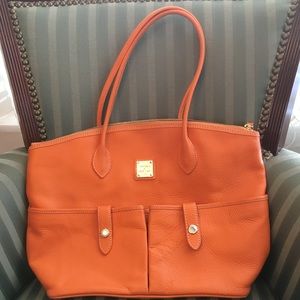 Dooney & Burke Orange Tote